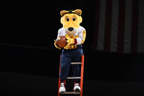 A closer look at the Denver Nuggets mascot's heart-stopping stunts